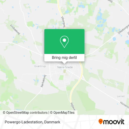 Powergo-Ladestation kort