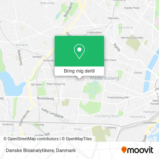Danske Bioanalytikere kort