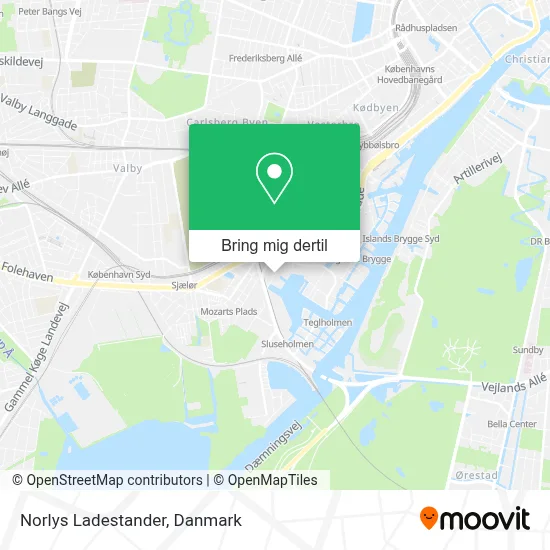 Norlys Ladestander kort