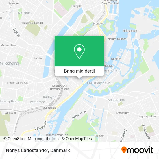 Norlys Ladestander kort