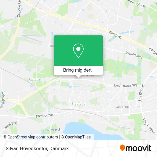 Silvan Hovedkontor kort