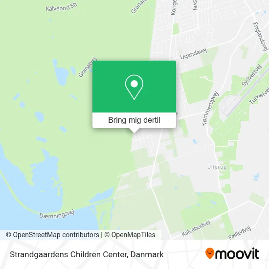Strandgaardens Children Center kort