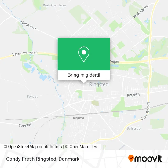 Candy Fresh Ringsted kort