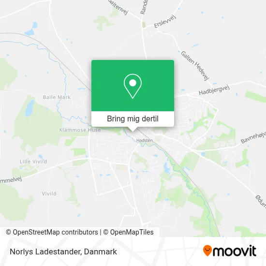 Norlys Ladestander kort