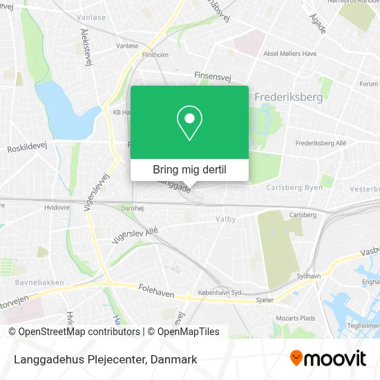 Langgadehus Plejecenter kort