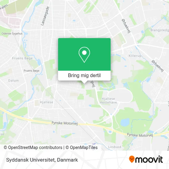 Syddansk Universitet kort