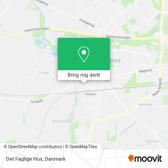 Det Faglige Hus kort