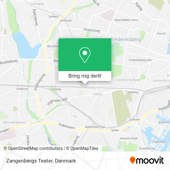 Zangenbergs Teater kort