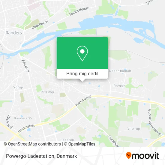 Powergo-Ladestation kort
