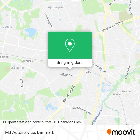 M.I Autoservice kort