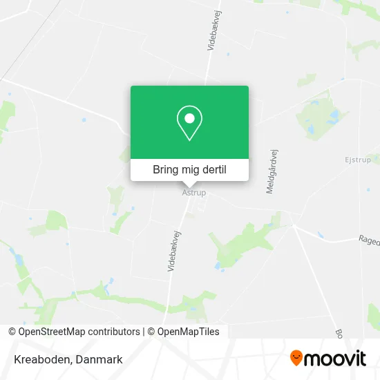 Kreaboden kort