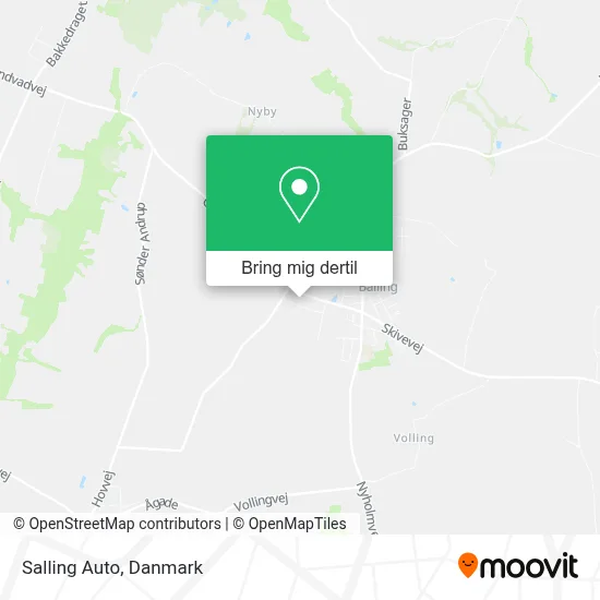 Salling Auto kort