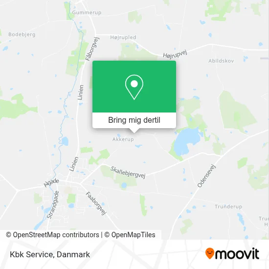 Kbk Service kort