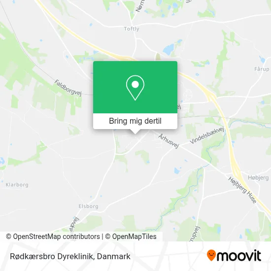 Rødkærsbro Dyreklinik kort
