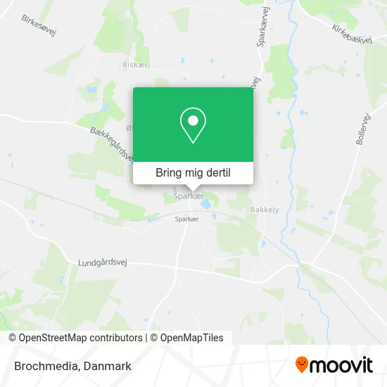Brochmedia kort