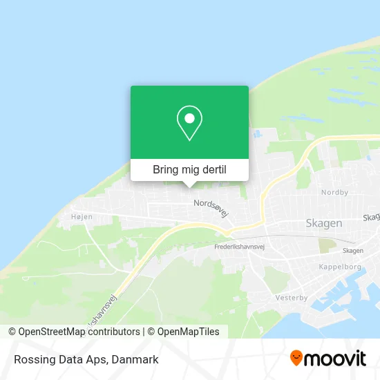 Rossing Data Aps kort