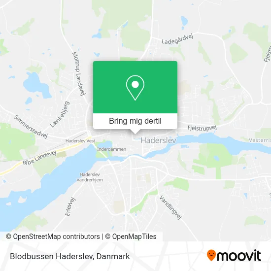 Blodbussen Haderslev kort