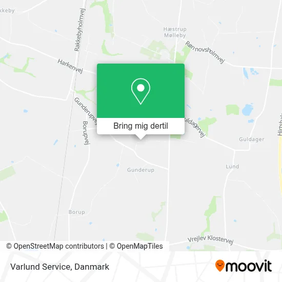 Varlund Service kort
