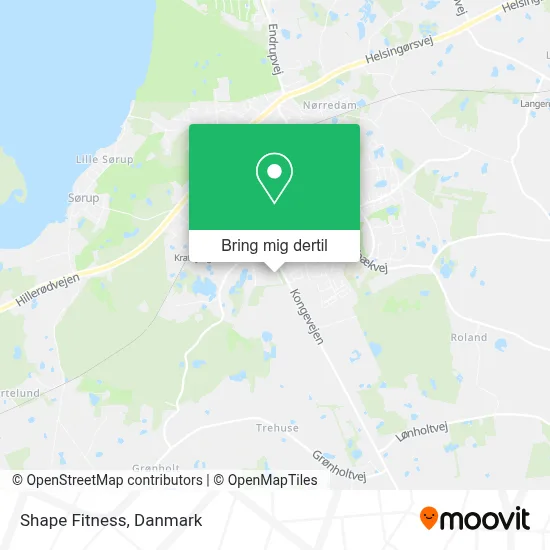 Shape Fitness kort