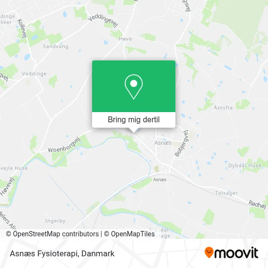 Asnæs Fysioterapi kort