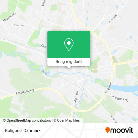 Boligone kort