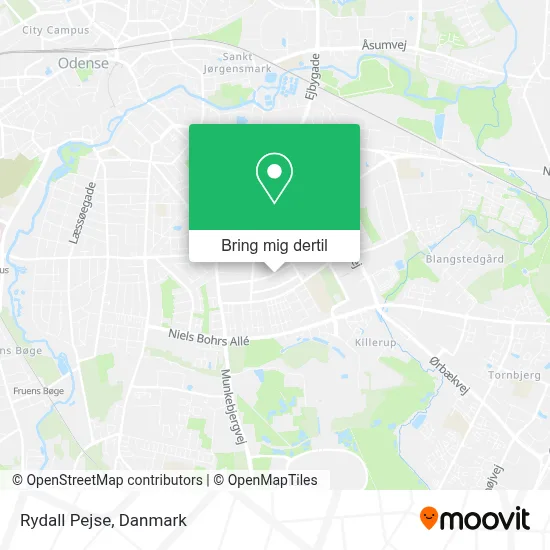 Rydall Pejse kort