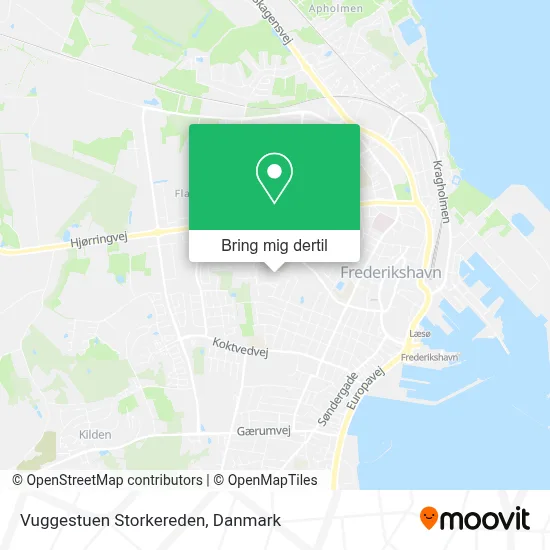 Vuggestuen Storkereden kort
