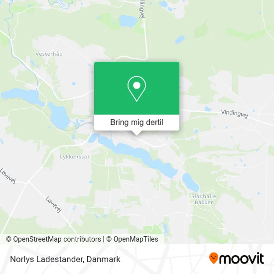 Norlys Ladestander kort
