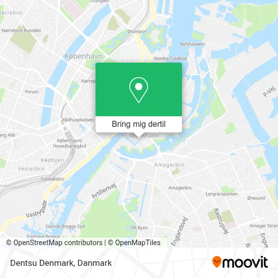 Dentsu Denmark kort