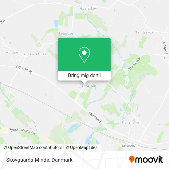 Skovgaards-Minde kort