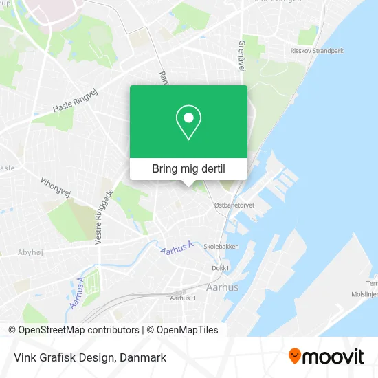 Vink Grafisk Design kort