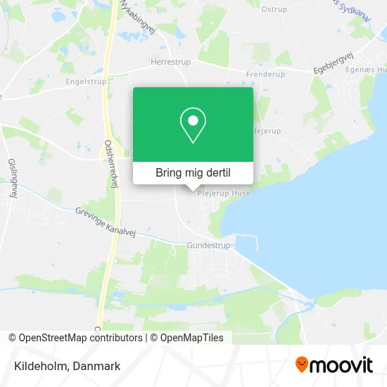 Kildeholm kort
