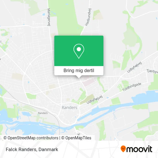 Falck Randers kort