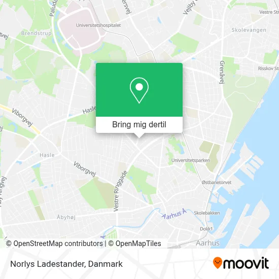Norlys Ladestander kort