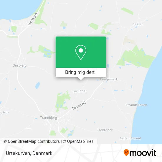Urtekurven kort