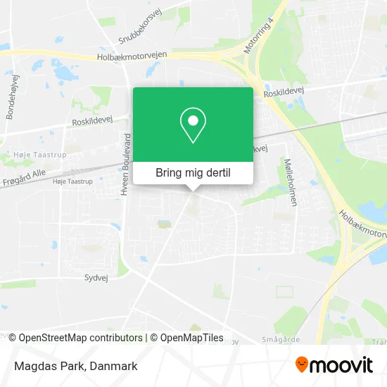 Magdas Park kort