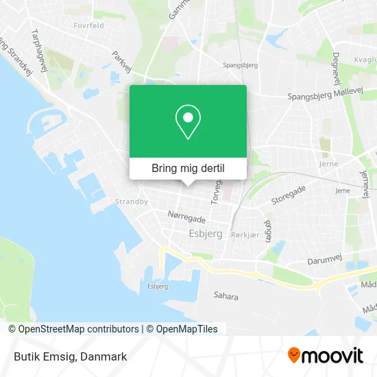 Butik Emsig kort