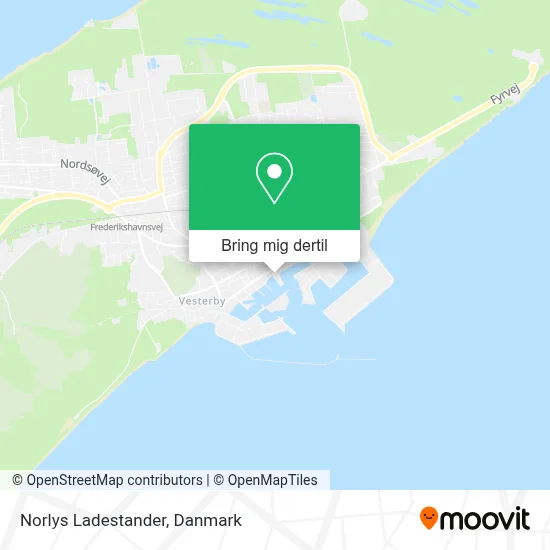 Norlys Ladestander kort