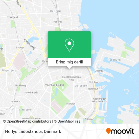 Norlys Ladestander kort