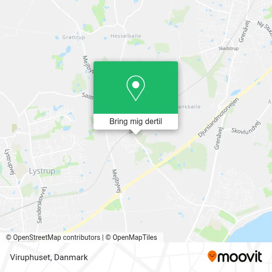 Viruphuset kort