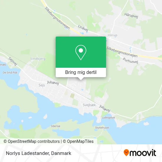 Norlys Ladestander kort