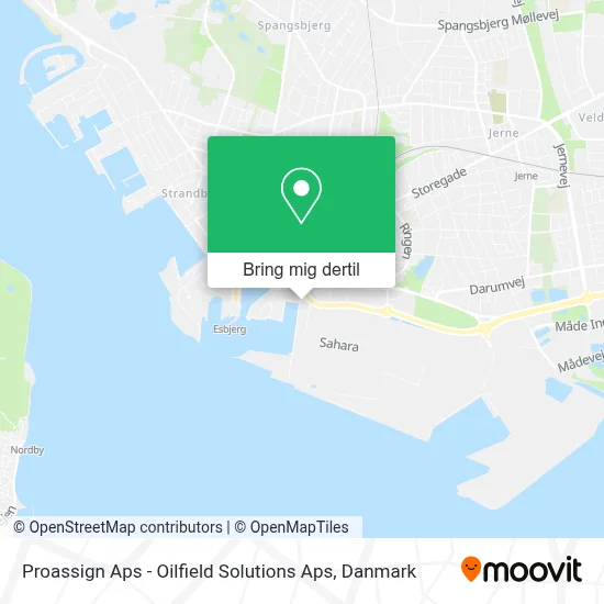 Proassign Aps - Oilfield Solutions Aps kort