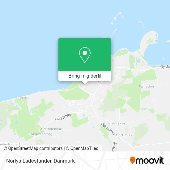 Norlys Ladestander kort
