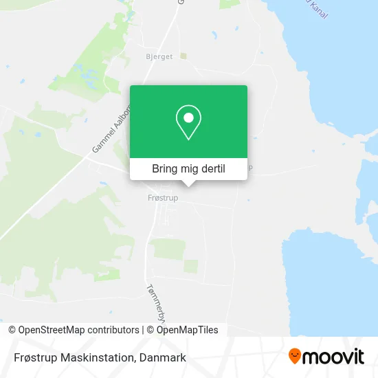 Frøstrup Maskinstation kort