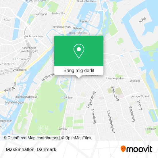 Maskinhallen kort