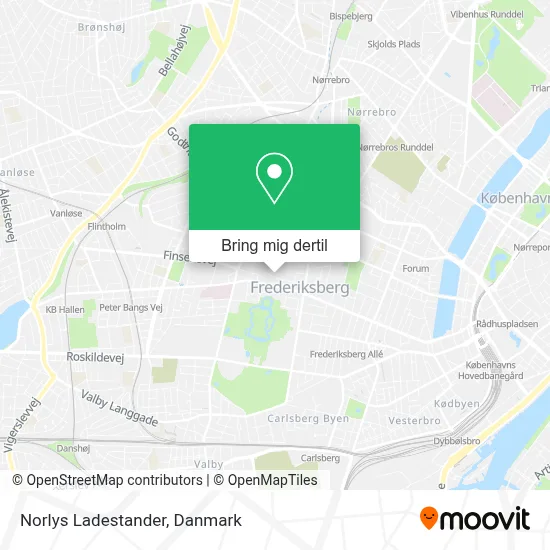 Norlys Ladestander kort