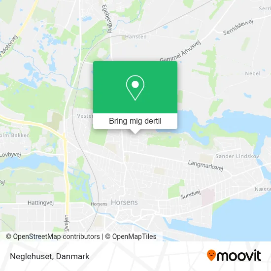 Neglehuset kort