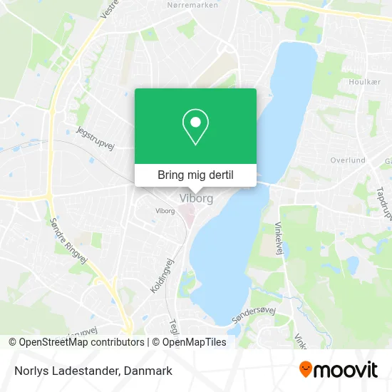 Norlys Ladestander kort