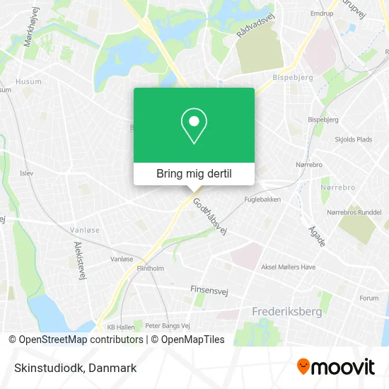 Skinstudiodk kort