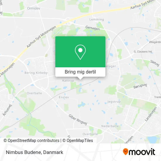 Nimbus Budene kort